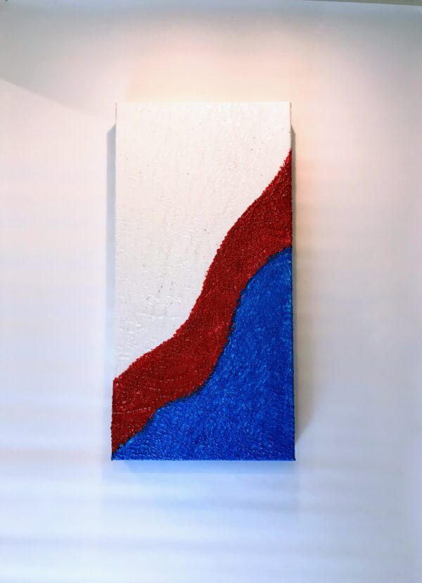 Japanese abstract painting　【Fuji】 - 画像 (3)