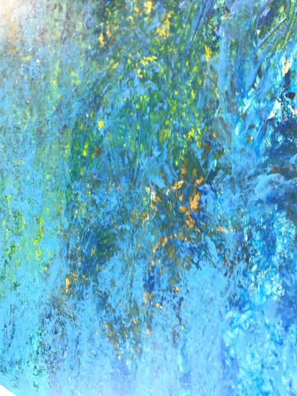 calm blue light up image