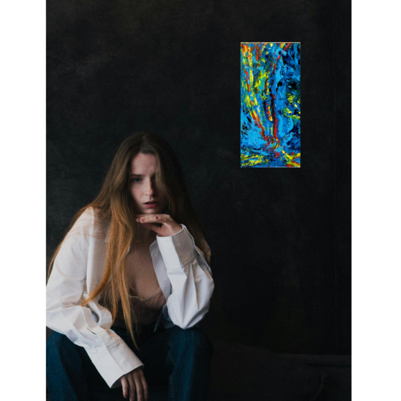 impact of blue image photo